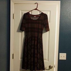 LuLaRoe Amelia Womens Dress
